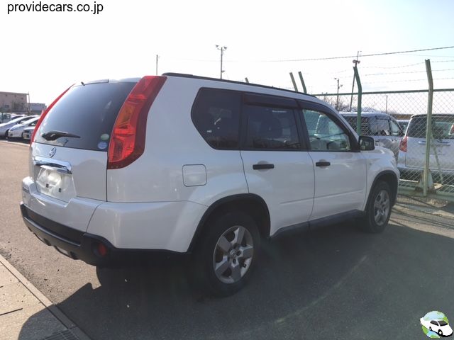 back of car NT31 - 2008 Nissan X-trail 20S 4WD - pearl-white
